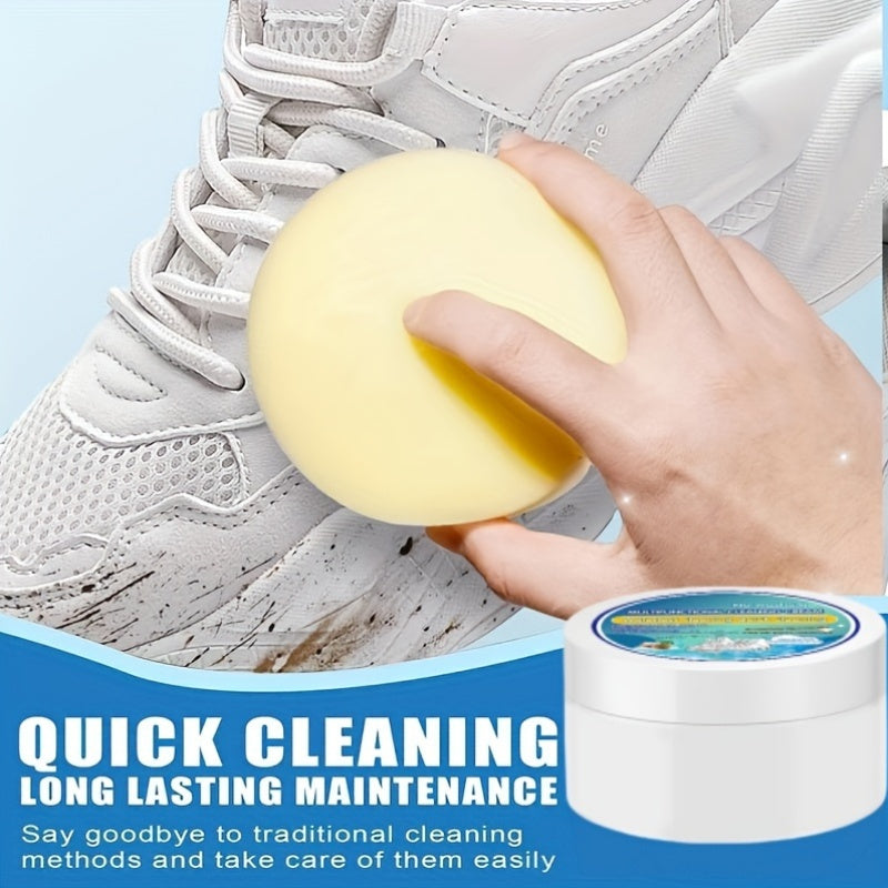 Shoe Cleaner Cream Waterless Stain Remover for Sneakers and Shoes