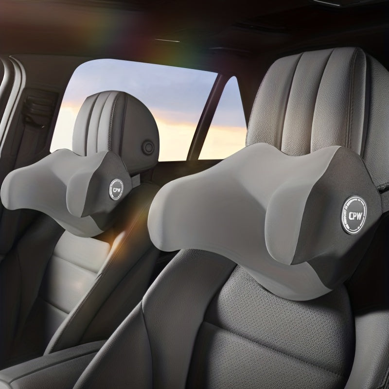 Unisex Memory Foam Car Headrest Neck Pillow for Sedans and Vehicles