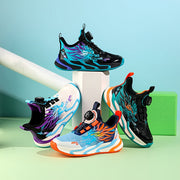 Детские кроссовки для мальчиков осень-зима 2024 низкий топ с пайетками в полоску повседневные для улицы