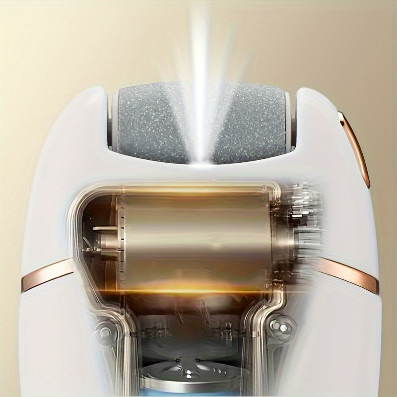 Перезаряжаемая электрическая шлифовальная машина для ног с USB-зарядкой, литий-ионный аккумулятор 400 мАч, 4В-12В, портативный инструмент для полировки толстой кожи.