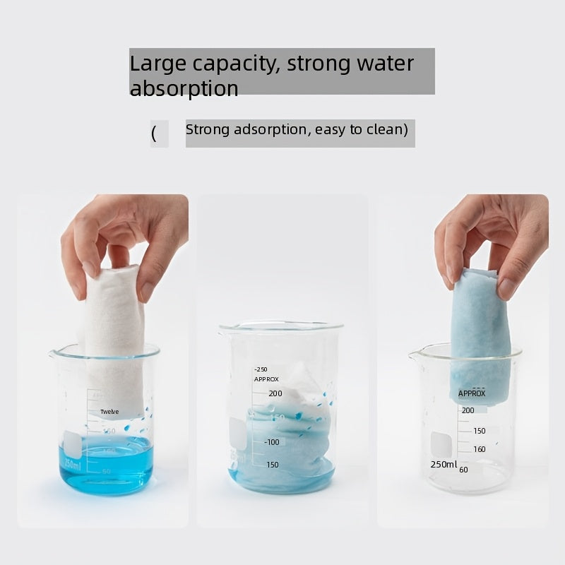 Kvadrat bambuk tolali oshxona sochiq, namlikka chidamli, non-tikuv oshxona mato