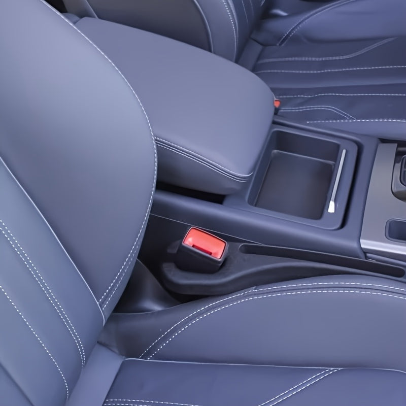 2-Pack Universal Car Seat Gap Organizer Anti-Spill PC Dual Slots Storage