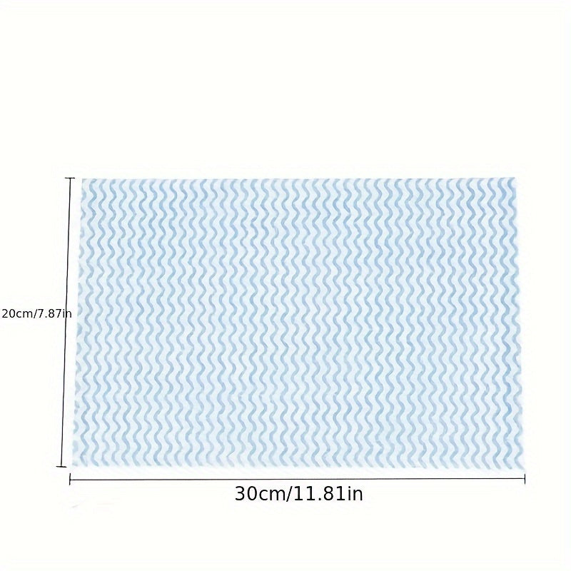 Reusable Kitchen Wipes 50-Pack Non-Oily Cleaning Cloths Towels and Scrub Pads