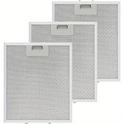 5-Layer Aluminum Mesh Range Hood Grease Filter Replacement 26.67 x 30.48 cm 3 Pack