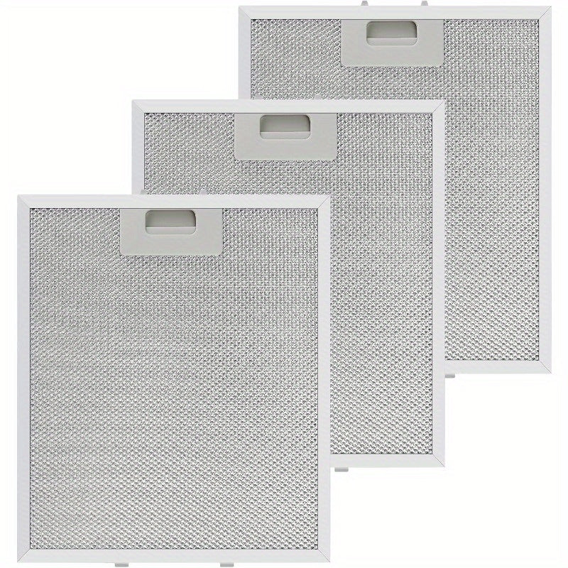 5-Layer Aluminum Mesh Range Hood Grease Filter Replacement 26.67 x 30.48 cm 3 Pack