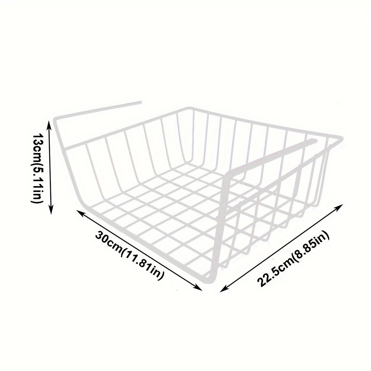 Hanging Kitchen Storage Basket Shelves Pull-Out Racks for Seasonings Organization