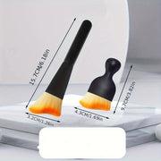 Cepillo de limpieza para interior de coche con cerdas suaves, removedor de polvo para rejillas de ventilación