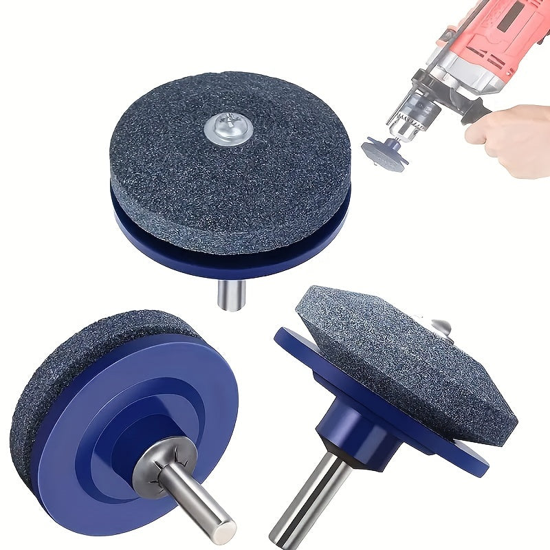 Lawn Mower Blade Sharpener For Power Drill Hand Drill Durable Steel