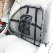Car Waist Cushion Breathable Summer Seat Backrest Lumbar Support Office Car Interior
