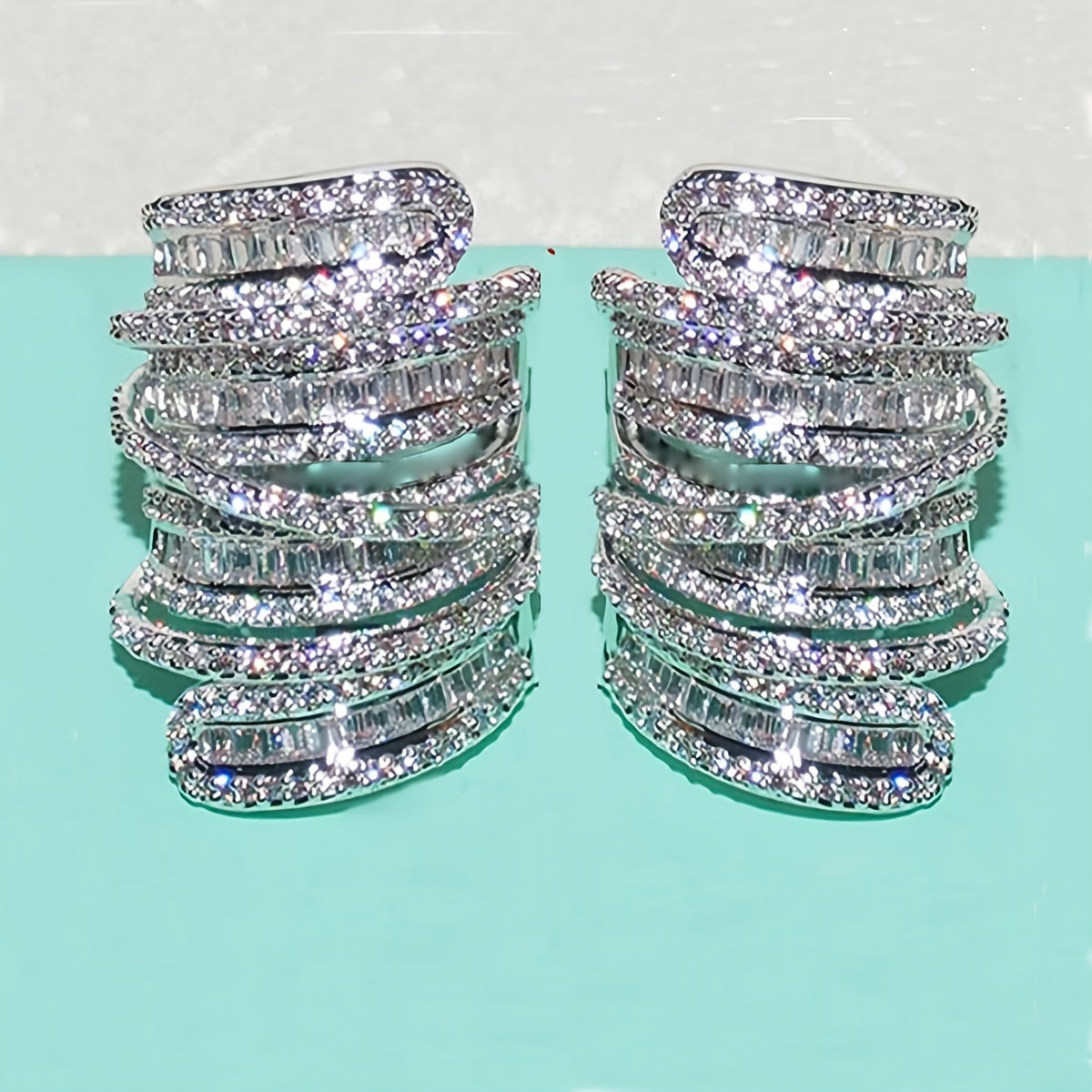 Zarif Zirkoniya Tug'ilgan Kun To'plami Halqasi - Ayollar Partiyalari, Banketlar va To'ylar uchun Mukammal