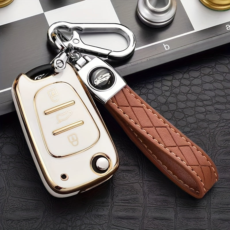 Car Key Cover TPU Remote Protector for Hyundai Kia Vehicles