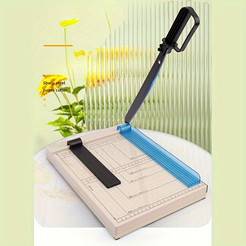 Manual A4 Paper Cutter with Removable Blade and ABS Resin Body