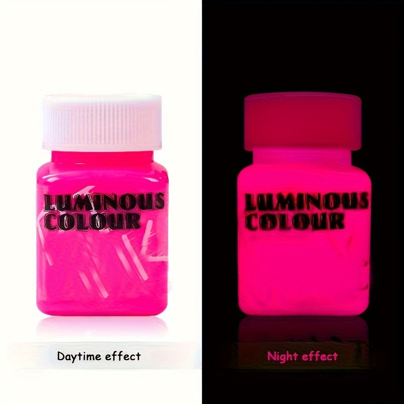 Glow-in-the-Dark Acrylic Paint 1.96oz for Crafts and Art Projects