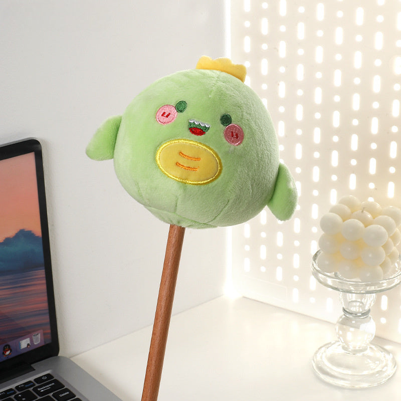 Plush Cartoon Massage Hammer for Neck Shoulder Legs Handheld Back Massager