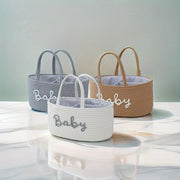 Diaper Organizer with Removable Divider for Changing Tables and Car Storage