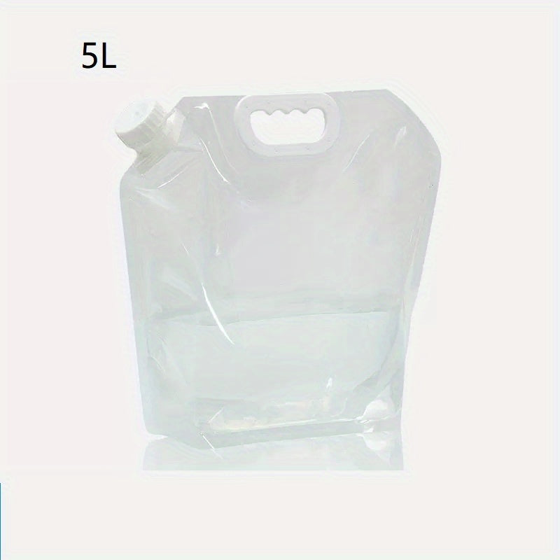 Yigʻiladigan suv konteyneri sumkasi 5.68L 11.36L Ochiq havoda favqulodda saqlash qozoni