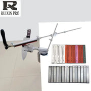 Yangi professional Ruixin pro 4 rx 008 Alüminiy alloy pichoq silliqlash tizimi, olmosli silliqlash toshi bilan.