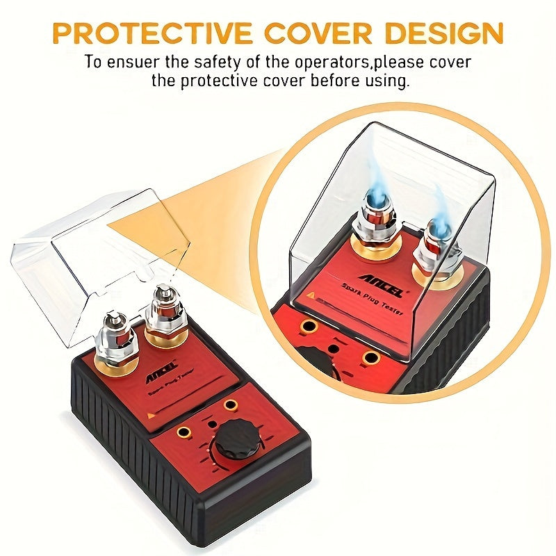 Car Spark Plug Tester Ignition Analyzer for Gasoline Vehicles 0-6000RPM 110V/220V