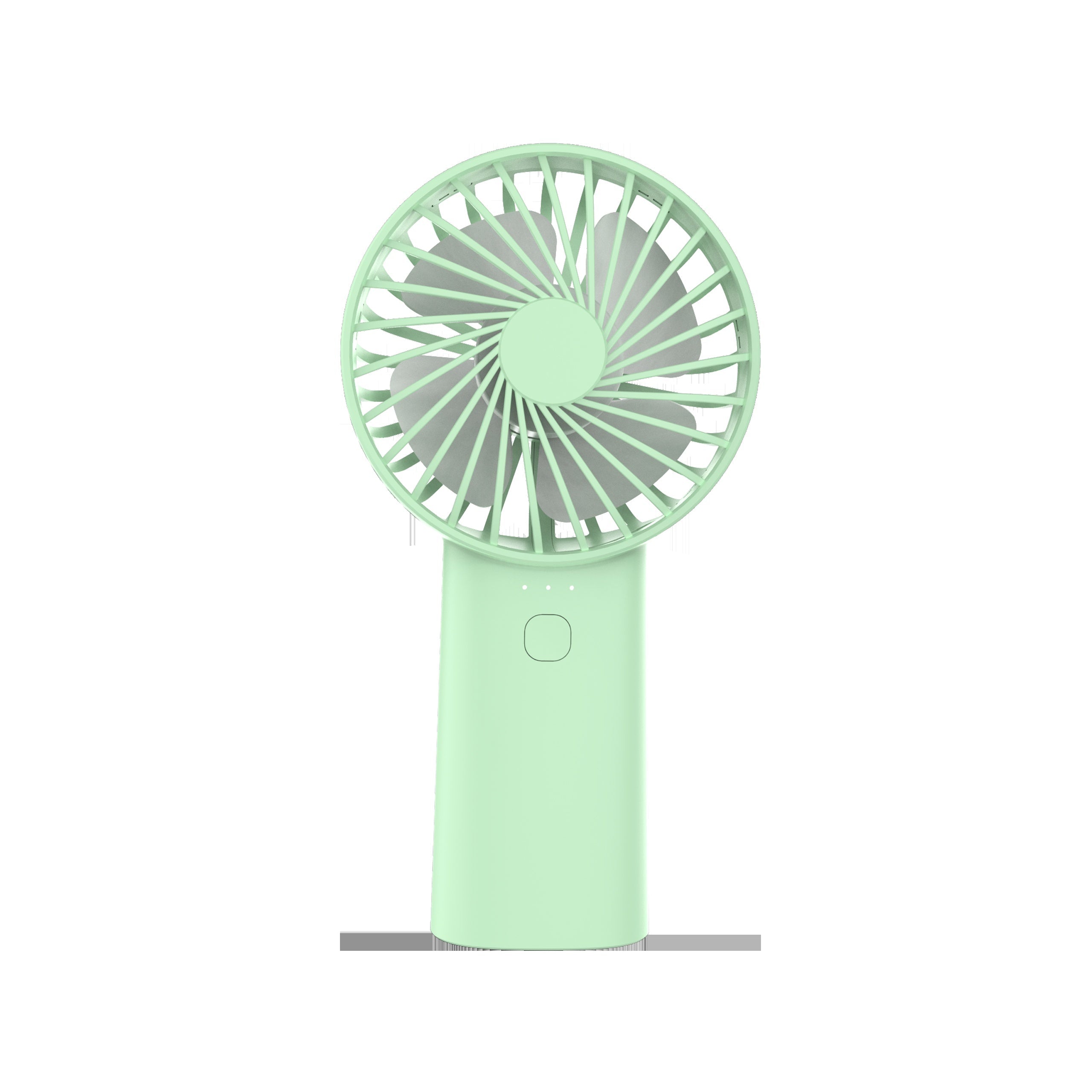 Compact USB Rechargeable Handheld Fan with 1500mAh Battery, Portable Personal Cooling Device