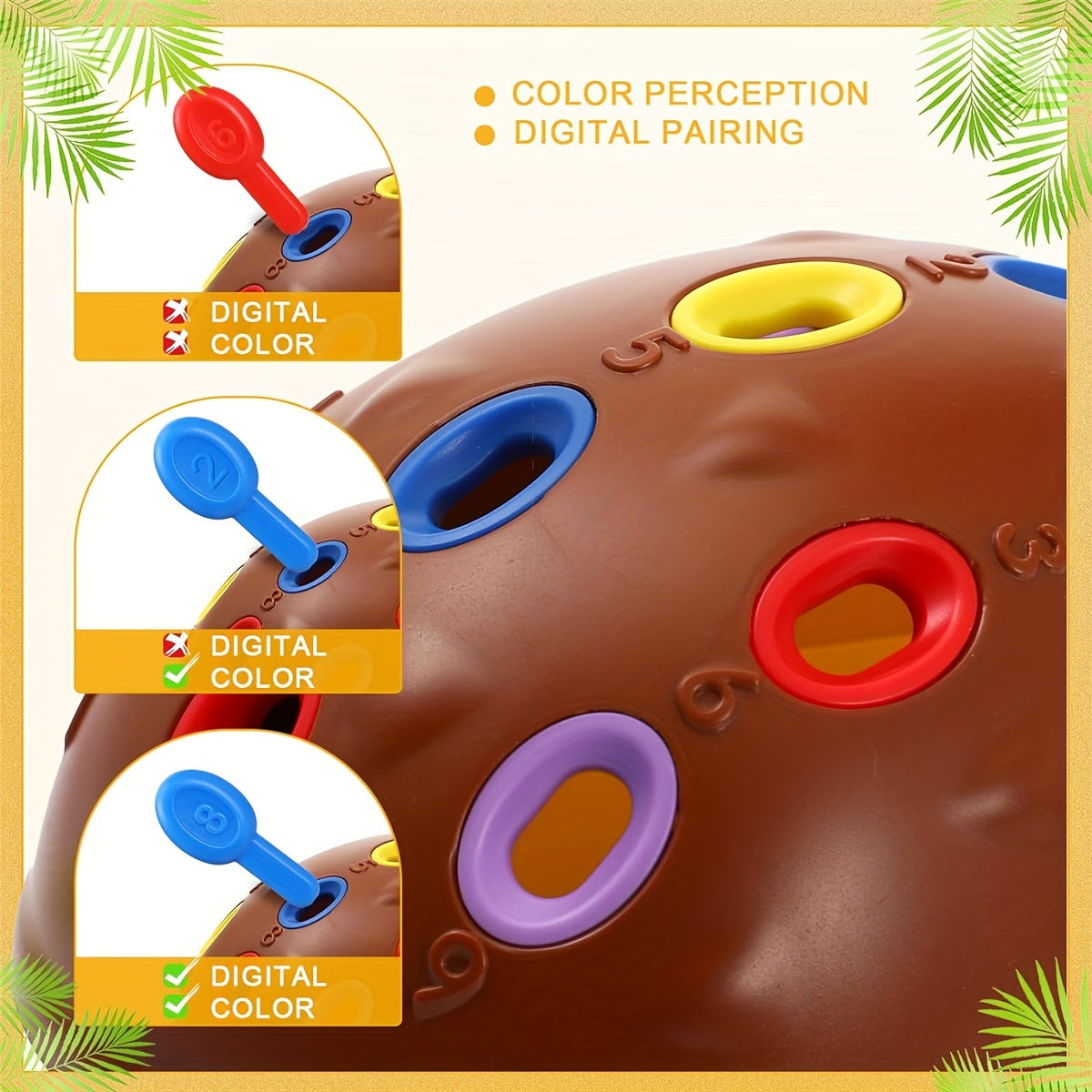 Rang-barang plastmassa hedgehog o'yinchoqlari bolalar uchun nozik motor ko'nikmalarini rivojlantirish uchun maktabgacha ta'lim sovg'alari erkaklar va ayollar uchun