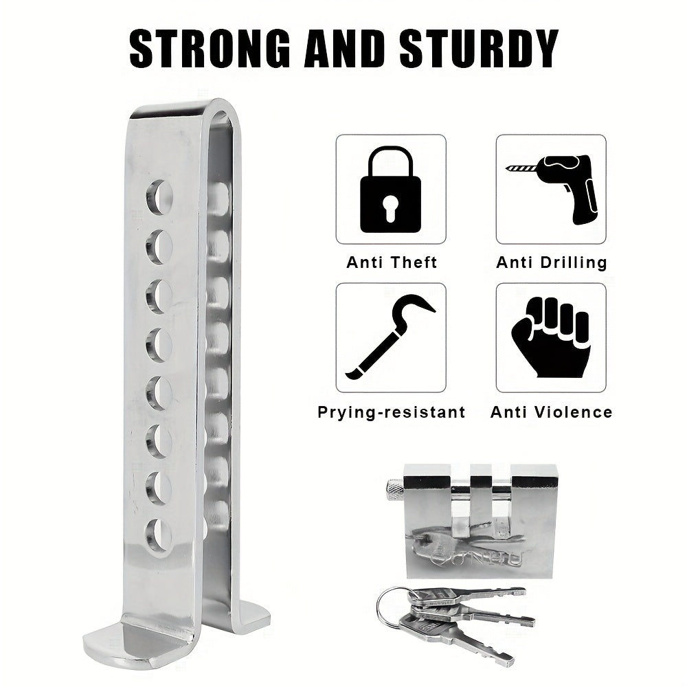 Universal Steel Car Brake Pedal Lock Anti-Theft Security Device