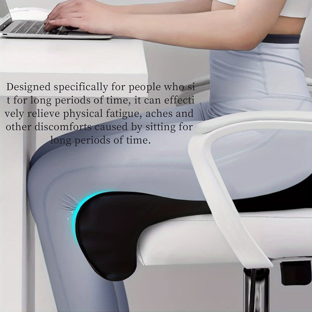 Car Seat Thigh Support Cushion with Sponge Filler and PU Leather for Office or Car