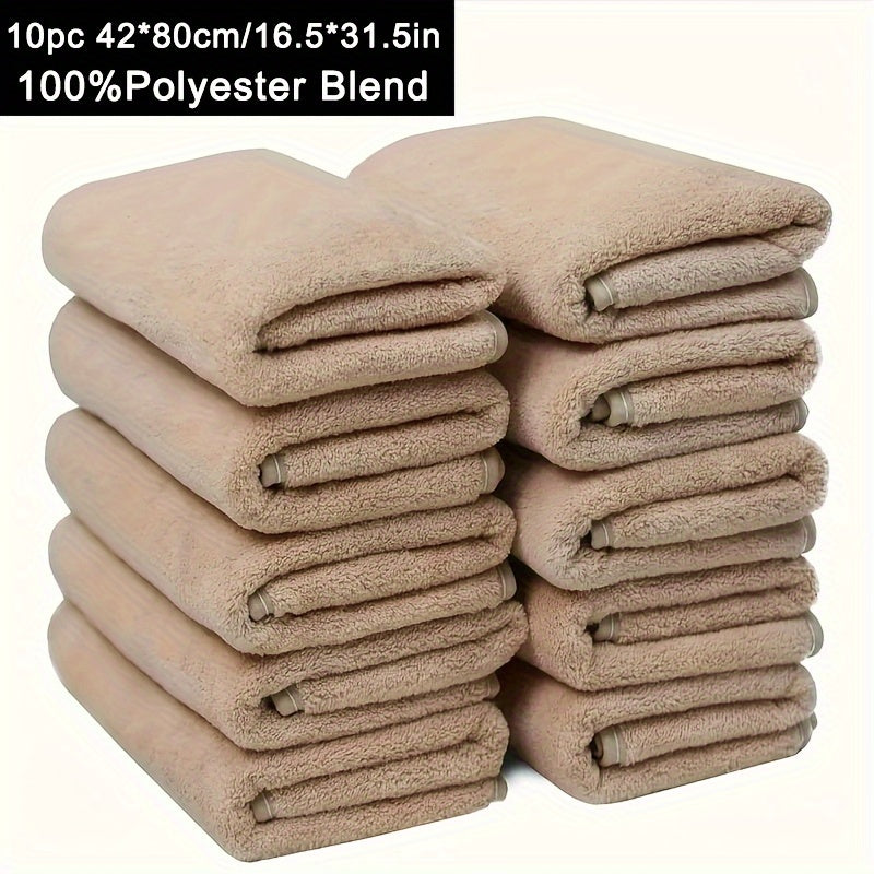Set of 6/8/10 Ultra Soft Absorbent Cotton Hand Towels for Bathroom Gym Shower Spa