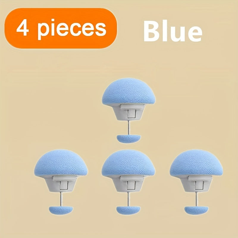 Multifunctional Mushroom Shape Curtain Clips for Quilts and Sheets Reusable and Easy to Use