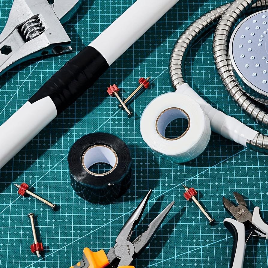 Silicone Leak Repair Tape Waterproof Sealant for Pipes White