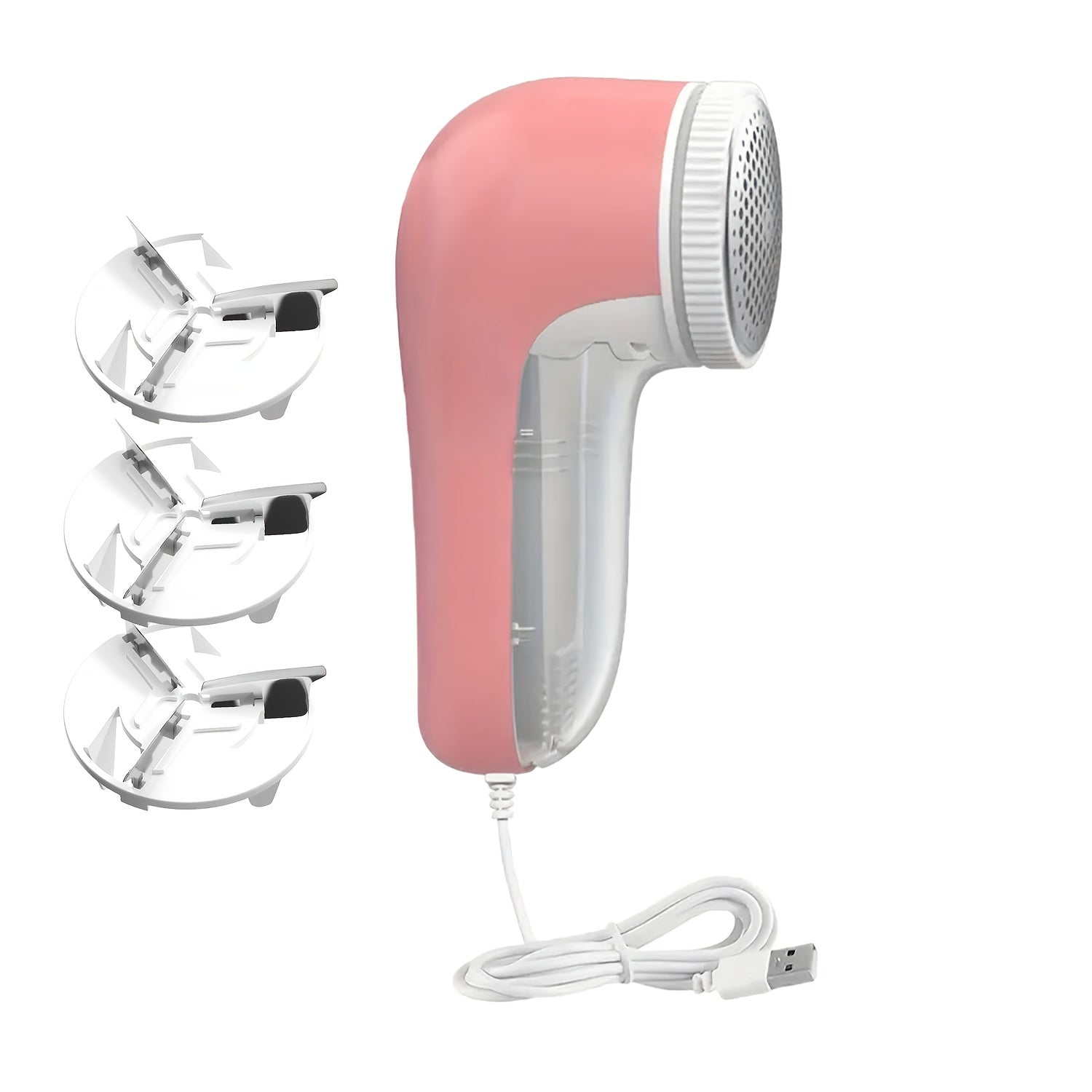 Portable USB Rechargeable Lint Remover for Clothes Furniture Bedding Carpets