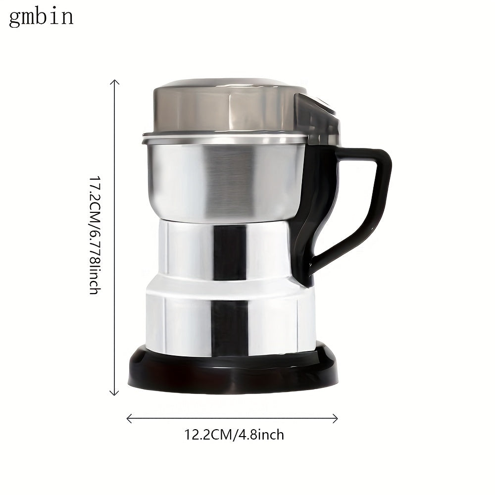 304 po'lat burchakli pichoq bilan uy sharoitida don maydalagich, tez va teng kukun tarqatish uchun. Donlarning yangi saqlanishini ta'minlash uchun qalinligini sozlash mumkin. Ovqat qo'shimchalari, qahva va o'tlar uchun mos.