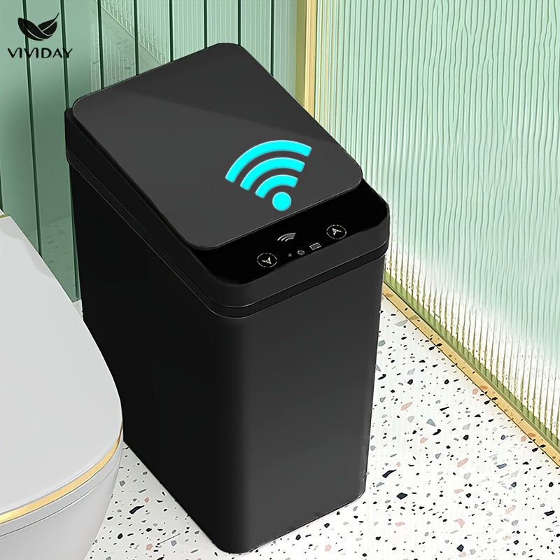 Интеллектуальный автоматический мусорный бак на 10 л для домашнего использования с сенсором бесконтактной крышки