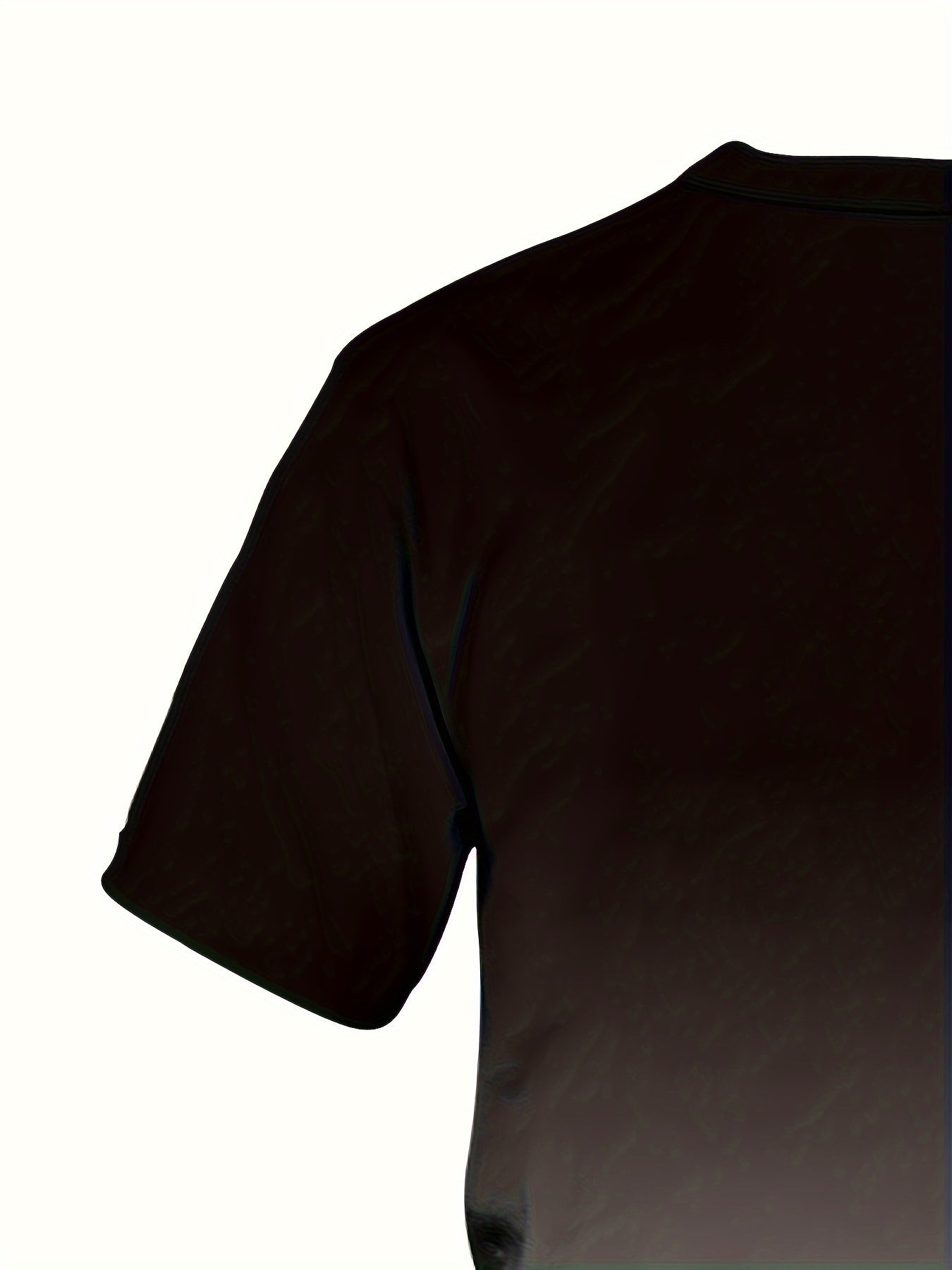 Men's Ombre Casual Suit Set with T-Shirt and Shorts for Summer Vacation and Exercise