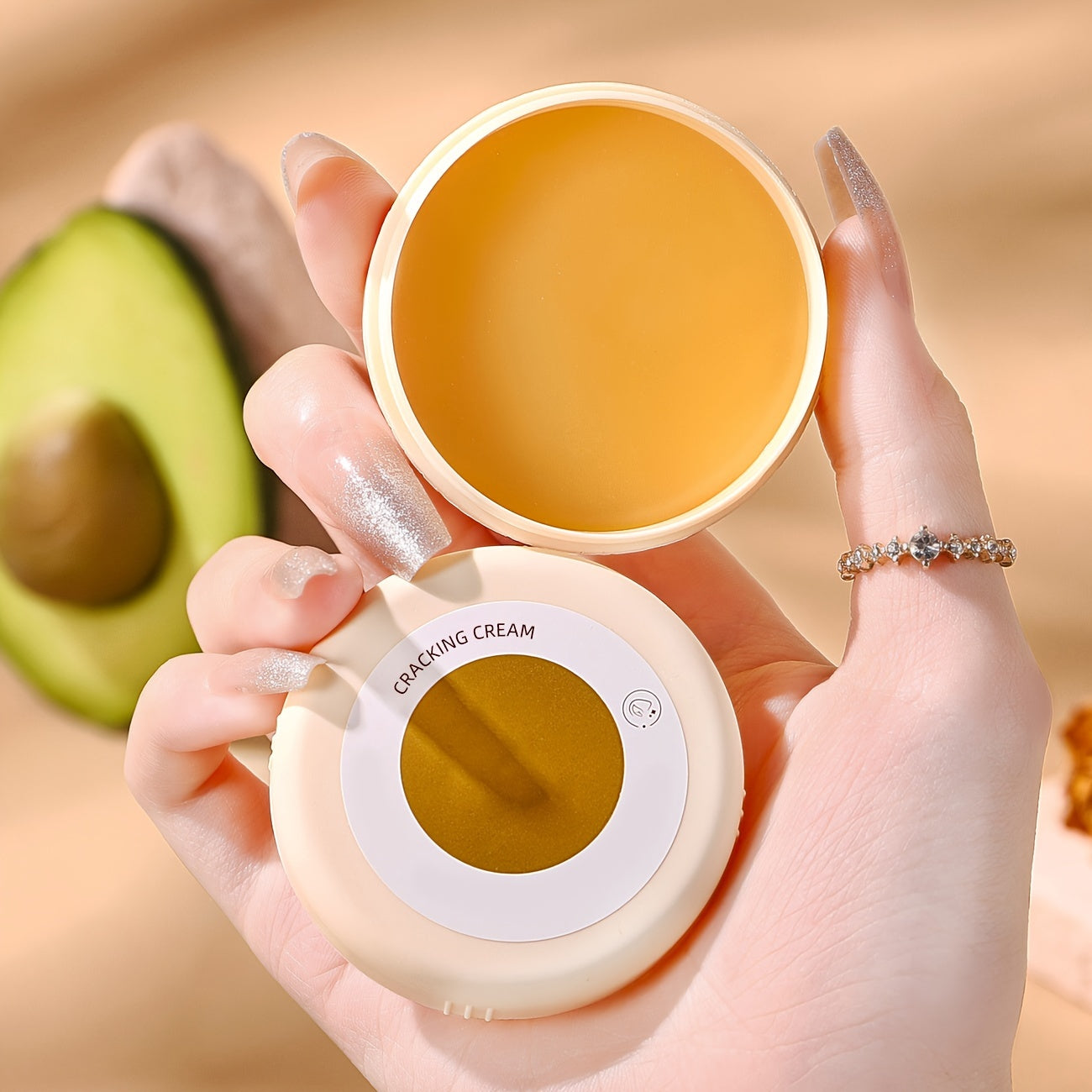 Moisturizing Foot Cream for Dry Heels Plant-Based Squalane Glycerin