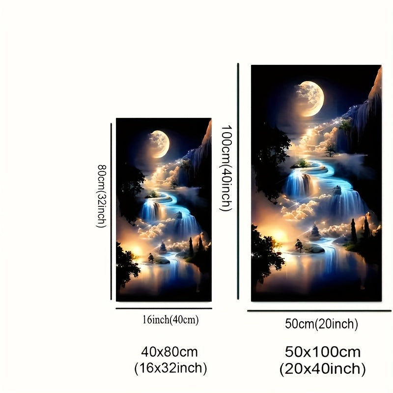 Zamonaviy abstrakt plakatlar va bosma, galereya, yotoqxona, ofis va yashash xonasi uchun moyli rasm devor bezaklari. Ramkasiz.