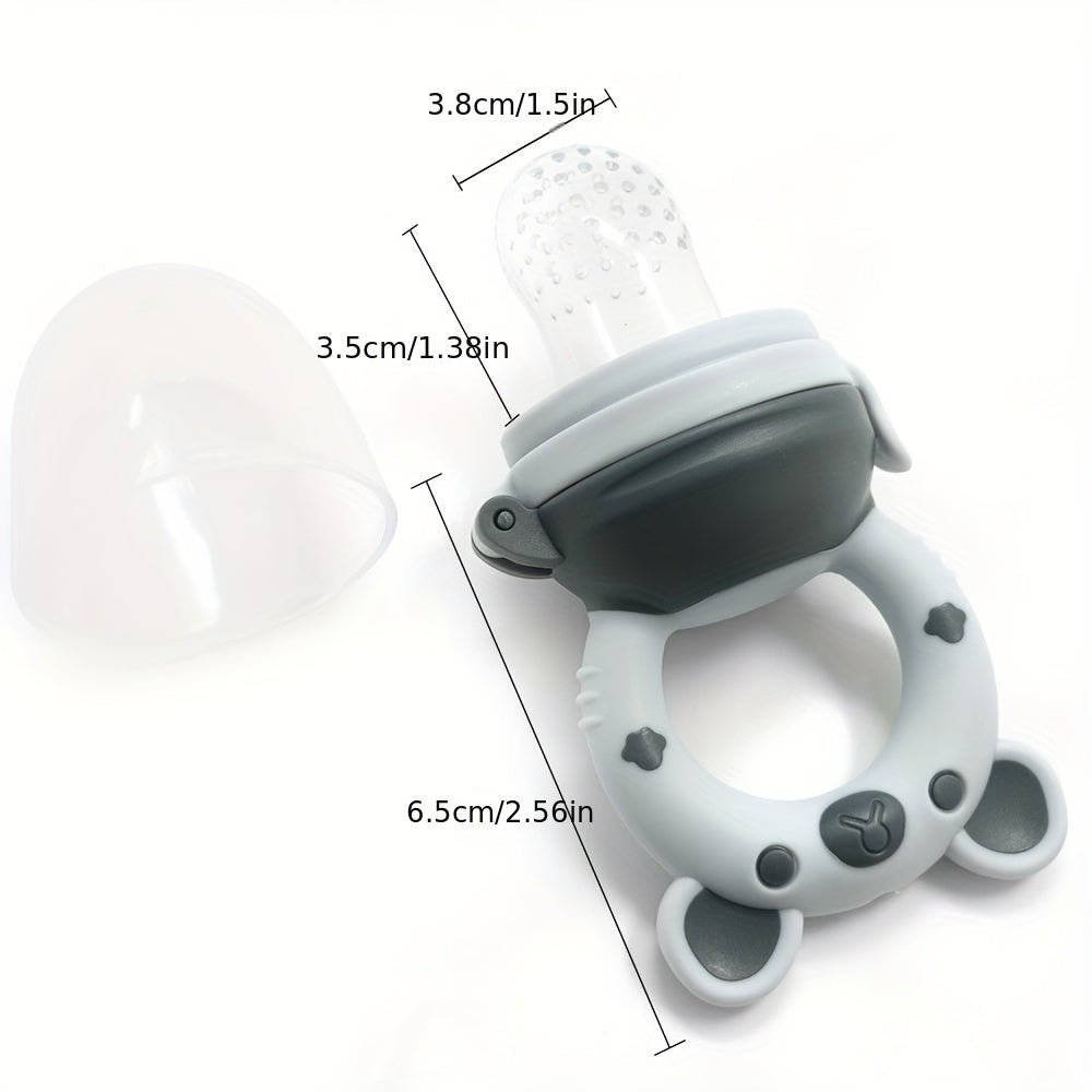 Chupete de silicona para alimentar a bebés con frutas y verduras, con alimentador fresco y molde para paletas de leche materna