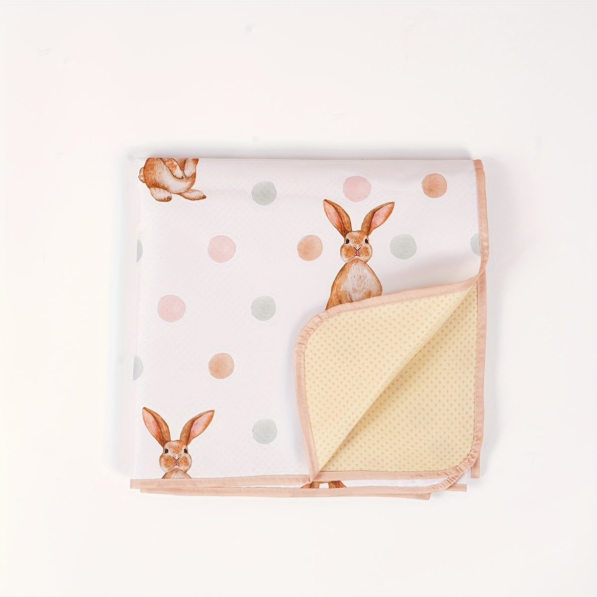 Waterproof Baby Floor Mat for Spills and Messes 43x43 Inches Non-Slip Washable Toddler Play Mat