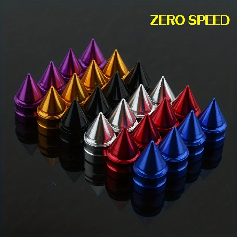 Universal Aluminum Alloy Tire Valve Caps for Cars, Personalized Design