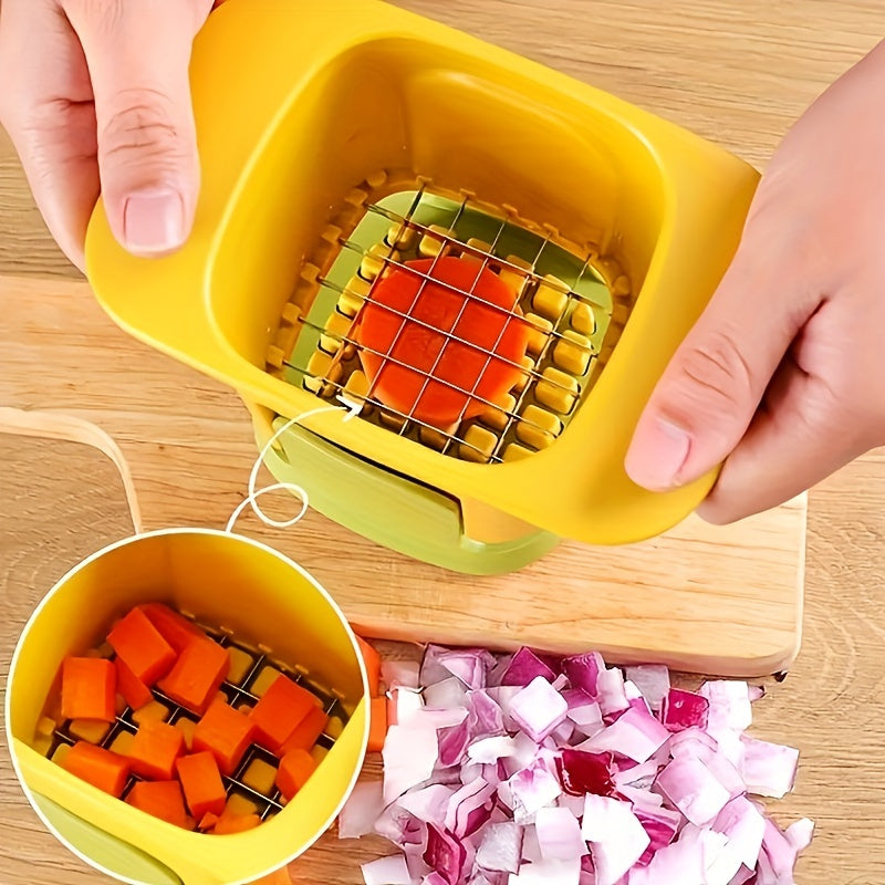 Kitchen Chopper Vegetable Cutter, Manual, Compact, Easy to Use