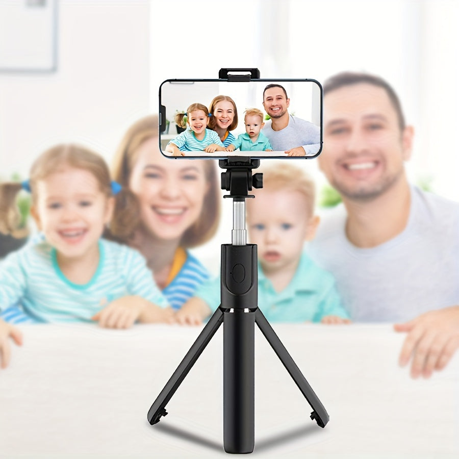 Wireless Selfie Stick Tripod with Remote Control Extendable up to 70cm for iPhone Samsung Android