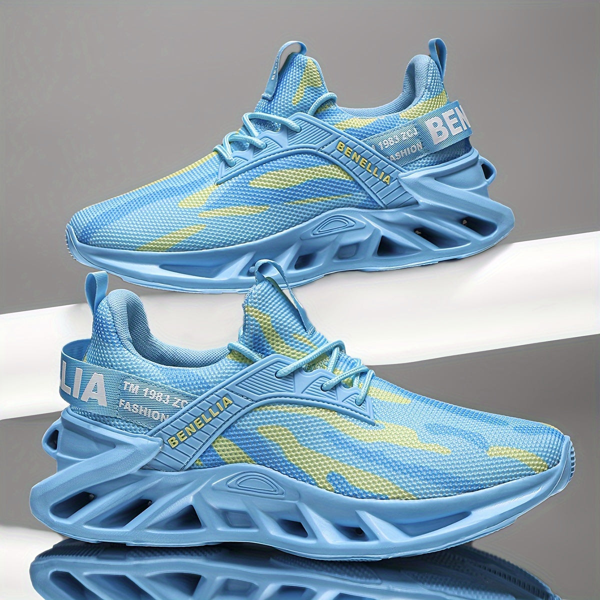 Unisex Lightweight Running Shoes Breathable Mesh Support Casual Sneakers for All Seasons