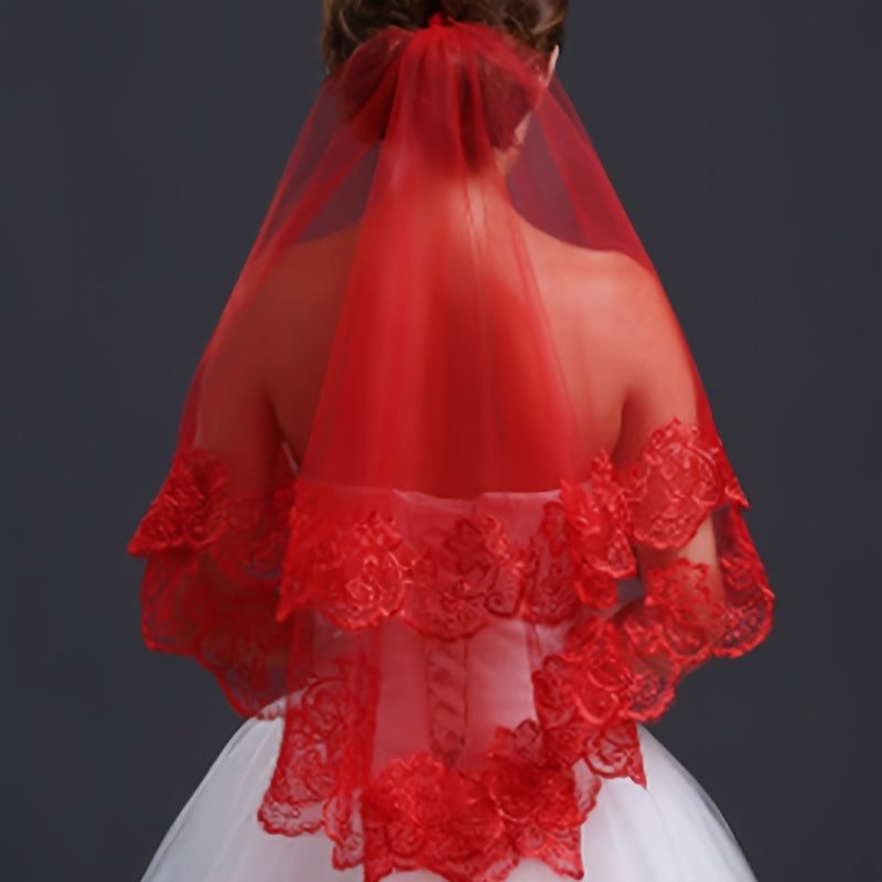 To'y qiz to'yiqlari tizzasi 152.4cm Qo'lda yuvish uchun romantik aksessuar