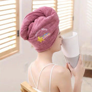Absorbent Microfiber Hair Towel Wrap for Long Curly Thick Hair Fast Drying