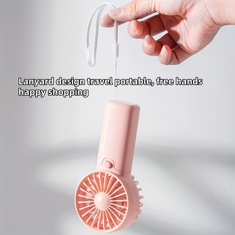 Portable Battery-Operated RV Fan for Camping Travel Office Outdoor Lightweight and Handheld