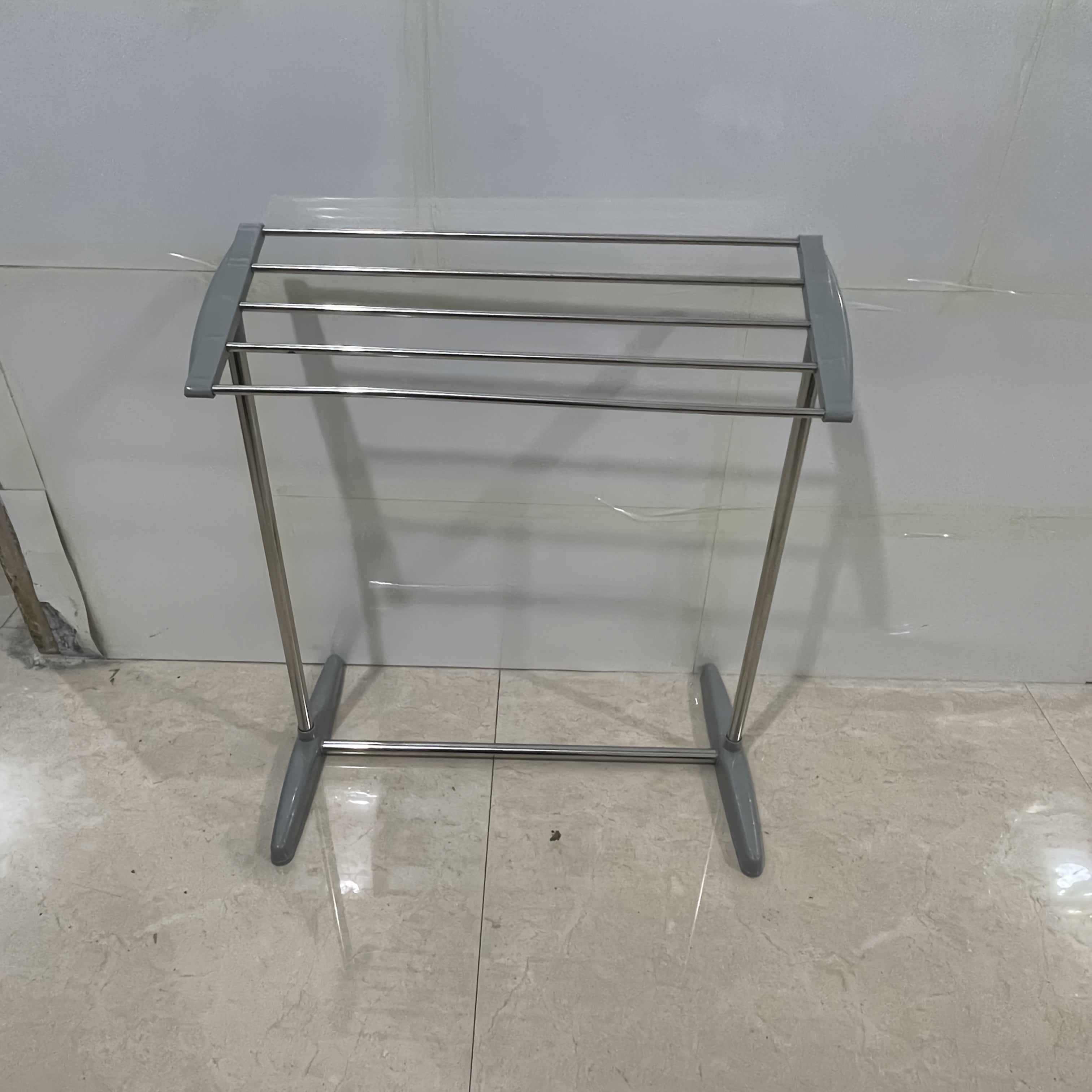 Estante de secado independiente de acero inoxidable para toallas, calcetines y ropa interior