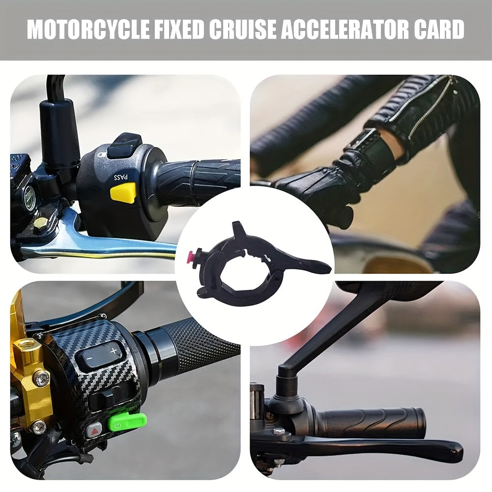 Motorcycle Cruise Control Clip Durable Waterproof Throttle Assist for Enhanced Riding