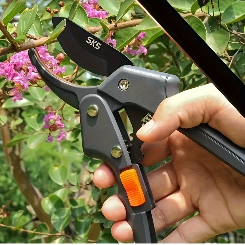 Heavy Duty Pruning Shears for Arthritis with Comfort Grip Garden Clippers for Men and Women