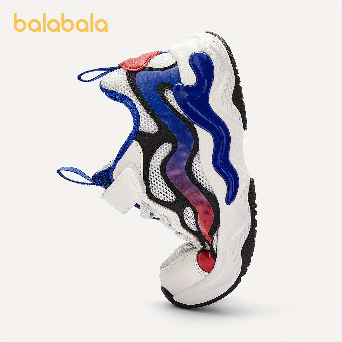 Breathable Mesh Running Shoes for Boys and Girls with Contrast Colors and Pointed Toe