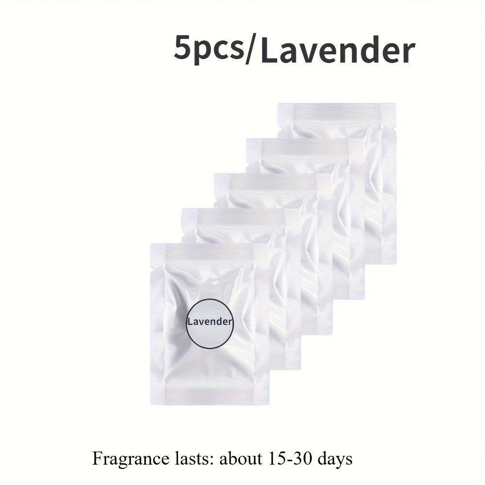 Car Air Freshener Refills Set Vent Clip Solid Scent Odor Eliminator 5/10 Pack