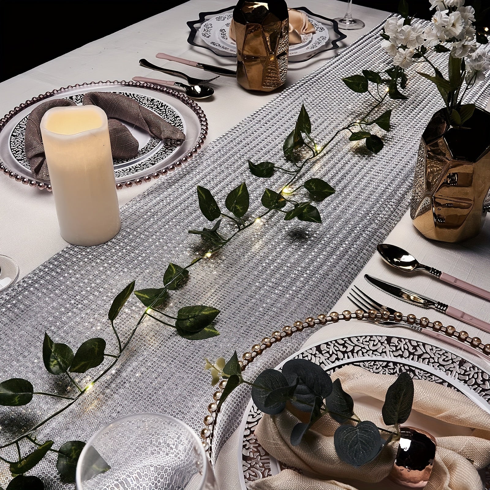 LED Green Leaf Plant Lights 2m 20 LEDs Battery-Operated for Decor and Gifts